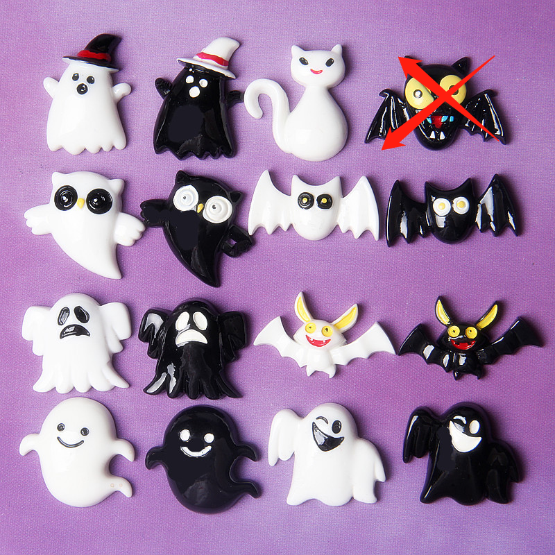 Halloween Series Resin Charms (2 types)