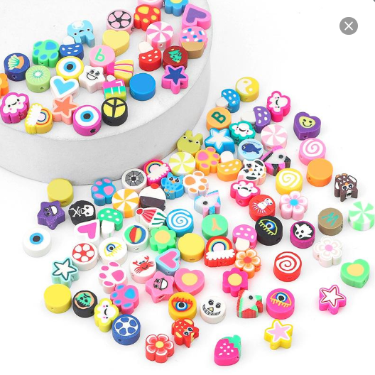 10MM Shinning Beads & Acrylic Beads & Glass Beads & Colorful Beads & Soft Pottery Beads