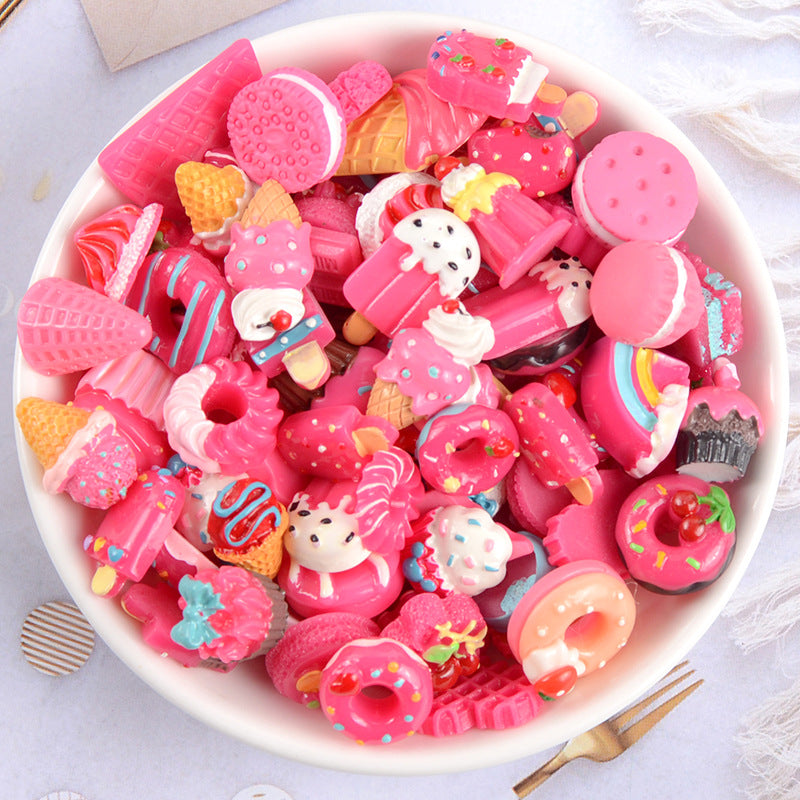 Delicious Food Resin Charms Collection (10 types)