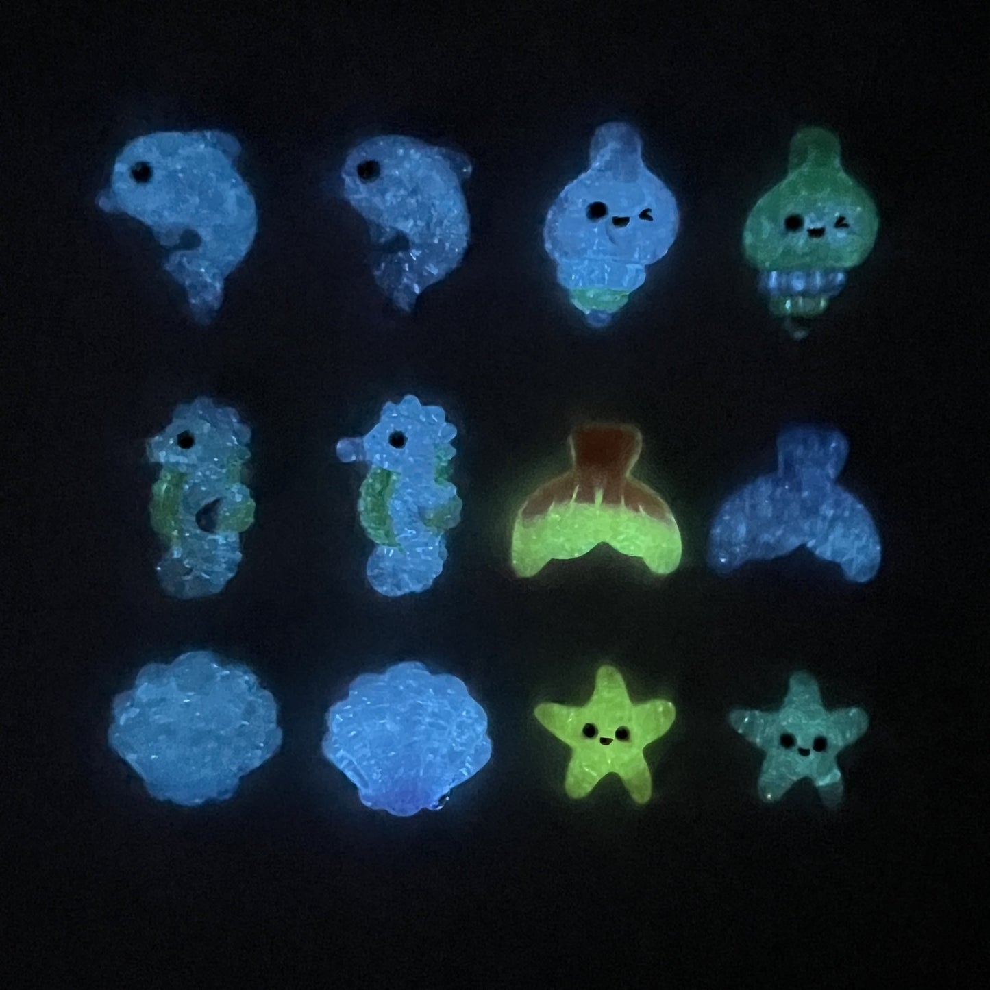 Luminous Mini Cutety Nail Charms (8 types)