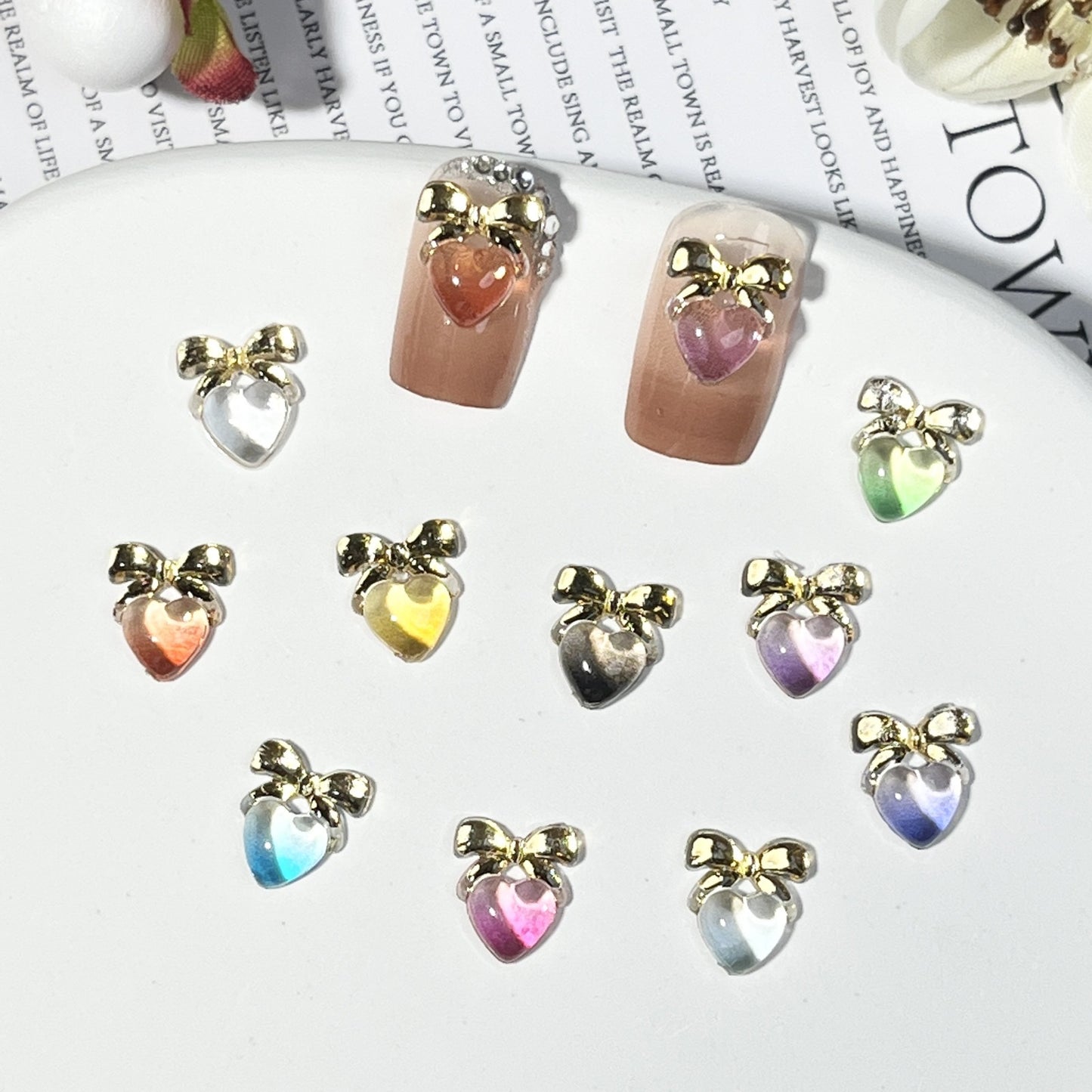 Mini Cutety Colorful Nail Charms (9 types)