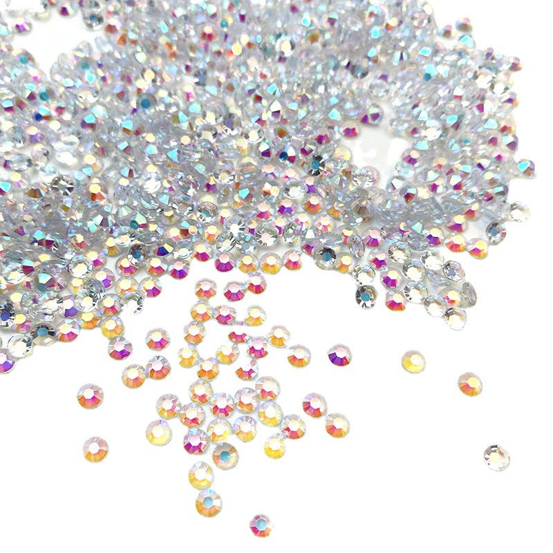 Shining Glass Stone (3mm & 6mm) & Big Shining Diamond & Colorful Glitter & Colored Gravel