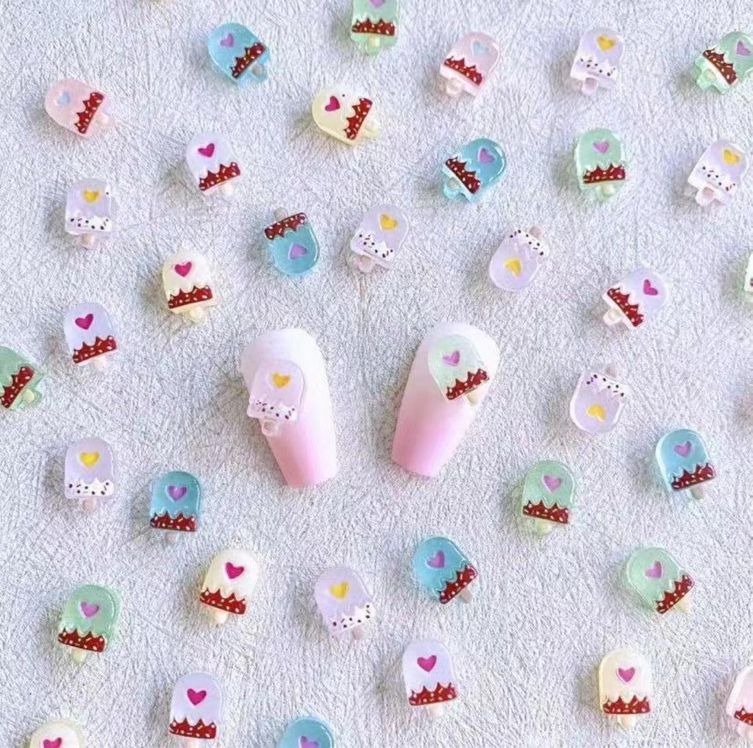 Luminous Mini Cutety Nail Charms (8 types)