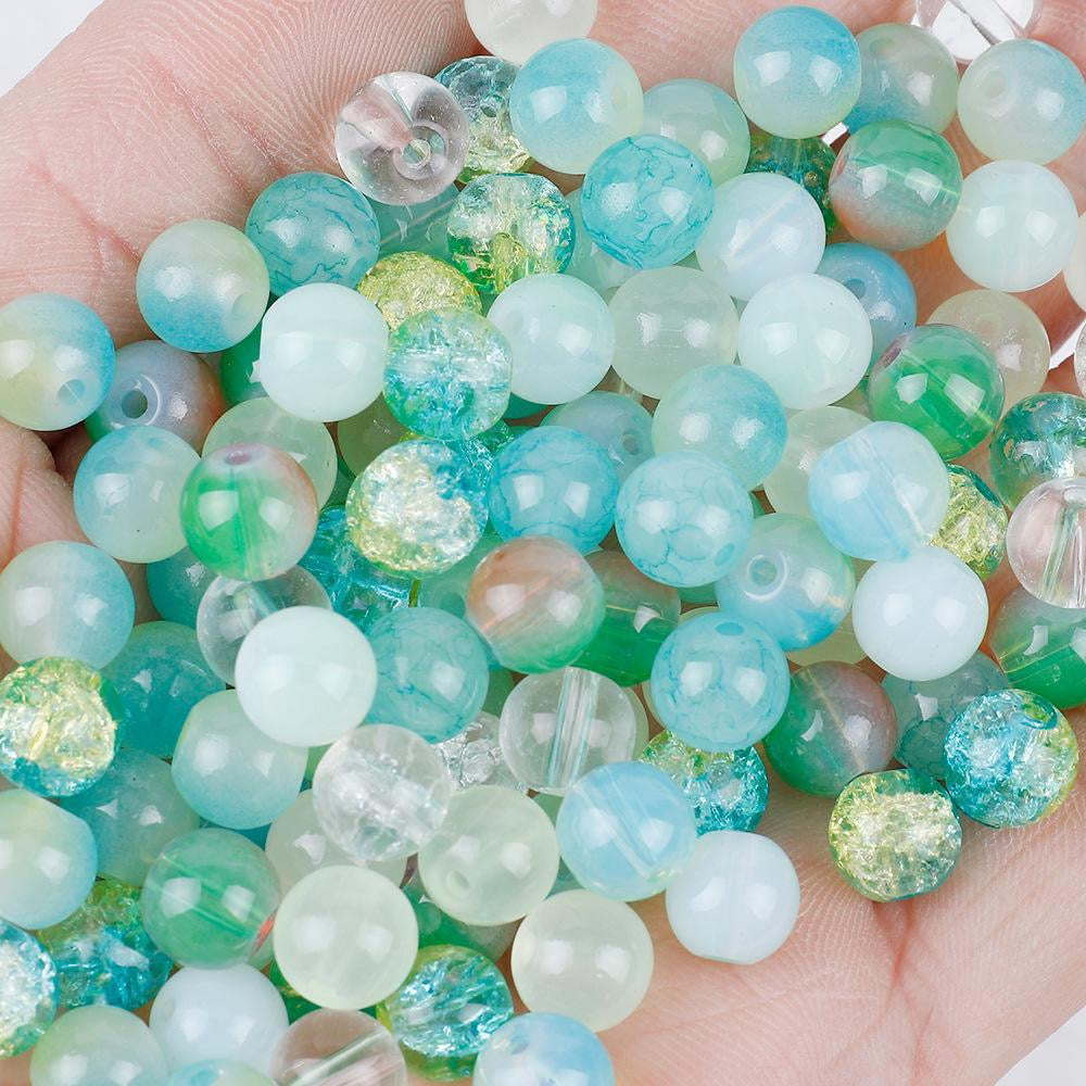 10MM Shinning Beads & Acrylic Beads & Glass Beads & Colorful Beads & Soft Pottery Beads