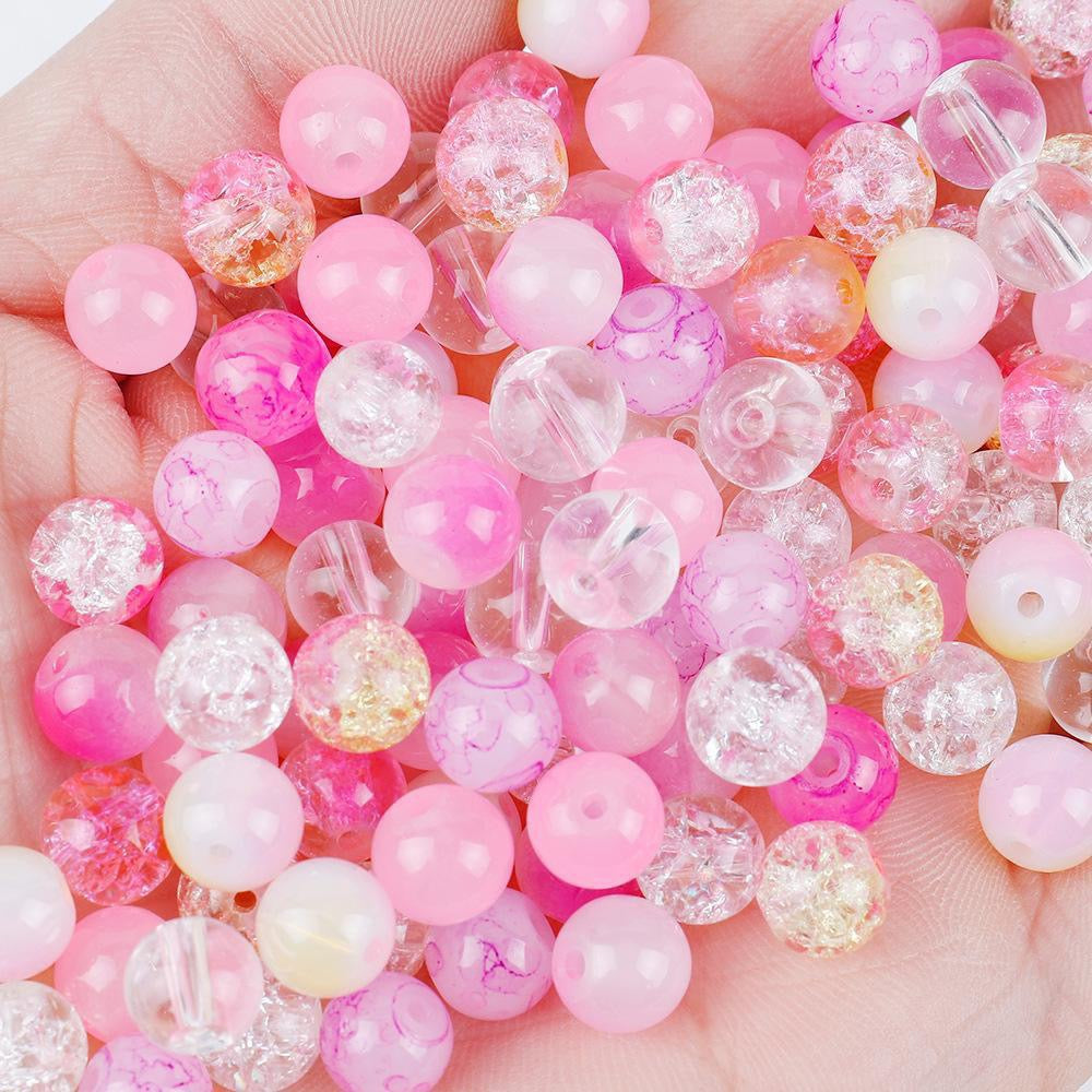 10MM Shinning Beads & Acrylic Beads & Glass Beads & Colorful Beads & Soft Pottery Beads