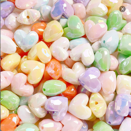 10MM Shinning Beads & Acrylic Beads & Glass Beads & Colorful Beads & Soft Pottery Beads