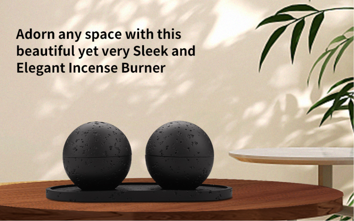 Bakhoor Incense Burner Set, Frankincense Resin Incense Censer, Charcoal Incense Burner - for Yoga, Spa, Aromatherapy,Office&Home Decor