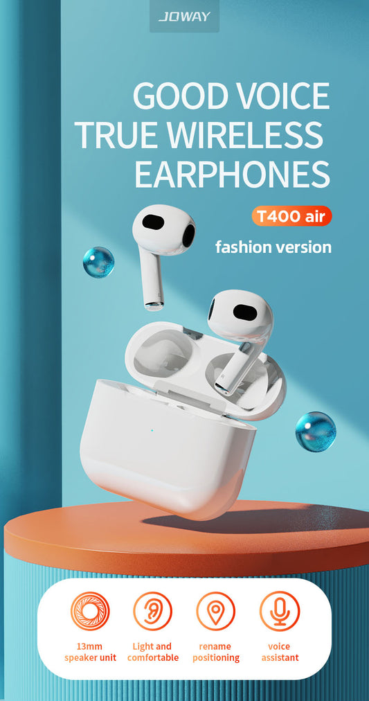 wonderful voice true wireless earphones T400air